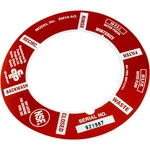 Praher Valve Decal 1.5" Pool Filter Lids TM-12 SM-12 E-5-S1. Fixed Price $13.99.
