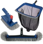 Pool Cleaning Kit Skimmer Net Brush Head Heavy Duty For Inground Above. Fixed Price $49.66.