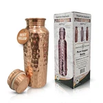 American Ayurveda 100% Pure Copper Water Bottle 600ML 20 Oz Joint Free, Leak .... Fixed Price $51.47.