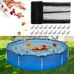 24 Feet Leaf Net Cover For Above Ground Pool,mesh With 1.... Fixed Price $43.35.