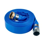 3" X 100' Heavy Duty Discharge Hose With Npt Pin Lug And Nipple Fittings, Rei.... Fixed Price $163.77.