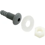 Air Injector, Waterway, Button, 1/4" Barb, Gray. Fixed Price $14.25.