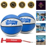 Gosports 2 Pack Pool Water Basketballs - Size 3 With Pump For Ultimate Fun. Fixed Price $39.99.