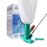 Poolwhale Upgrades Spa Pond Mini Jet Vacuum Cleaner - Teal/silver. Fixed Price $26.36.