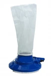 Aqua Select Leaf Gulper Bagger Vacuum Cleaner For Pool W/ Brush & Swivel Wheels. Fixed Price $29.99.