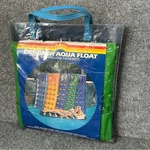 Vintage Designer Aqua Float Pool Lounger Raft With Pillow Headrest French Style. Fixed Price $99.00.