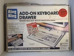 Vintage Ring King Add-on Keyboard Drawer Nos Desk Mount Storage Bins Usa. Fixed Price $31.95.
