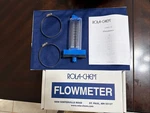 Rola-chem 570351T 2" Top Mount Flowmeter 40TO 140 Gpm,. Fixed Price $50.00.