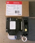 New In Box Ge THQL1120GFEP Pole Amp 120V Circuit Breaker Nob. Fixed Price $156.00.