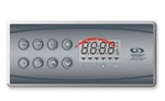 Gecko Aeware IN.K8 Spa Topside Keypad 8-BUTTONS, 3OUTPUTS Controlled Lcd. Fixed Price $265.58.