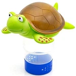 Turtle Pool Chlorine Floater, Floating Dispenser Fits 3" Tabs**. Fixed Price $17.55.