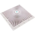 Aquastar 12" X Square Moflo Suction Outlet Cover, W/frame, White 12MF101. Fixed Price $88.95.
