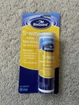 Bioguard 5-WAY Water Test Strips For Pool & Spas Exp 02/26. Fixed Price $14.00.