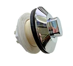 Presairtrol Herga Raised Button # 6442 Chrome 2.5"HT X Flg New. Fixed Price $20.00.