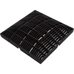 Main Drain Grate, Waterway 12" X Square, Vgb, Black. Fixed Price $109.96.