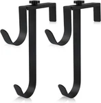 Aiex 2PCS Double Pool Pole Hooks, Adjustable Thickened Panel Rustproof Black. Fixed Price $18.99.