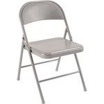 Global Industrial Steel Seat Folding Chair Gray Lot Of 4. Fixed Price $137.04.