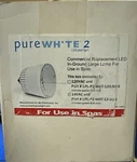 J&j Electronics White Retrofit Led Light Bulb 12V LPL-P2-WHT-12-SQ. Fixed Price $199.99.