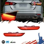 Led Rear Bumper Reflectors Tail Signal Brake Lights For 2019-2021 Nissan Altima. Fixed Price $27.99.
