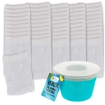 50 Pk Swimming Pool Skimmer Socks, Mesh Basket Filter Nets, Leaves & Debris. Fixed Price $17.99.