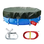 Covall 19FT Heavy Duty Winter Cover For 16FT Above Ground Pools Uv Re. Fixed Price $112.43.