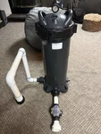 Jacuzzi J-C150 Cartridge Pool Filter System W/ Flowvis Meter & New. Fixed Price $500.00.