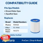 Swimara 2PK PDM28 Hot Tub Filter Dreammaker Aquarest Spa. Fixed Price $43.99.