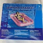 Swimline 9052 71" Swimming Pool Inflatable Suntan Tub Float Brand New Box. Fixed Price $38.00.