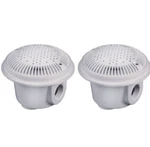 Hayward WG1049AVPAK2 2" Dual Suction Outlet Assembly Pack - White. Fixed Price $126.08.