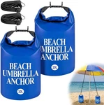Decohs 2 Pack Beach Umbrella Weight Sand Bags 500D Pvc. Fixed Price $35.98.