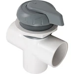 Diverter Valve, Hydro-air/bwg Hydroflow, 2"S, 3 Port, Gray. Fixed Price $44.40.