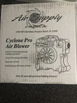 Air Supply 3 Hp Cyclone Pool Blower And Vinyl Liner Vacuum 4128100P. Fixed Price $300.00.