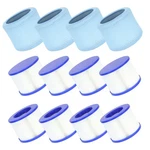 Lucasou 60% Denser Filter, High-efficiency Screw-in 8 Filters + 4 Bags. Fixed Price $50.05.