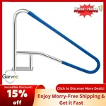 Pool Handrail 55X32" 375LBS 304 Stainless Steel Nylon Blue Grip Cover For Ingrou. Fixed Price $95.42.
