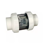 Praher 202-CVC-TRI Check Valve 2" Clear 1/4-2 Lb Socket Double Union. Fixed Price $55.70.