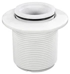 Hayward SP1022S2 White-colored 2" Inlet Wall Return Fitting For Concrete Pools. Fixed Price $15.66.