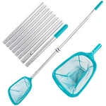 Durable Pool Skimmer Net - Telescopic Aluminum Pole, 6" Deep. Fixed Price $52.69.