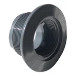 Aquastar Large Wall Fitting With 1/2IN Fpt And Threaded Od White ES102201. Fixed Price $13.95.