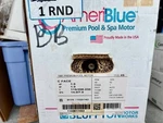New Hp Single Speed Usa Bluffton B1318 Replacement Swimming Pool Pump Motor. Fixed Price $99.99.