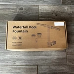 New Waterfall Pool Fountain Above Ground Intex Bestway Nozzle Kit Model PG044. Fixed Price $20.02.