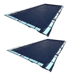Swimline 20 X 40 Feet Winter Rectangular Ground Swimming Pool Cover (2 Pack). Fixed Price $139.99.