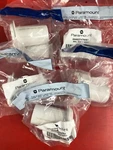 Lot Of (5) Paramount 004627476001 Small White Ribbed Body 2" With Red Cap. Fixed Price $34.99.