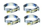 Set Of New 68-73MM (2.67-2.87 In.) 304 Ss T-bolt Hose Clamps W/free Shipping. Fixed Price $24.00.
