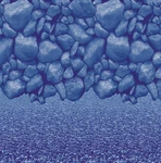 Latham New Oval Pool Liner 18'X33'X54" Beaded Boulder Bay/streamstone. Fixed Price $400.00.