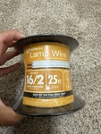 Southwire Lamp 16/2 SPT-2 White Stranded Cord 25FT New & Open Box Lot. Fixed Price $14.99.