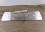 Custom Stainless Steel Concrete Hand Float 20IN X 5.5IN. Fixed Price $59.99.