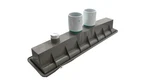 Pentair Avsc Light Gray Phx Pebble Top Dual Inlet Channel Drain 280083. Fixed Price $389.59.