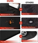 60X40 Inch Under Grill Mats, Fireproof Deck Patio Protector, Bbq Floor Pads. Fixed Price $33.31.