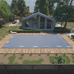 Colourtree Inground Above Winter Pool Cover Rectangle(we Make Customsizes. Fixed Price $85.99.