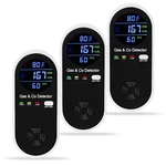 3 Packs Plug Explosive-gas & Carbon-monoxide-detectors,hembisen 4-IN-1. Fixed Price $133.18.